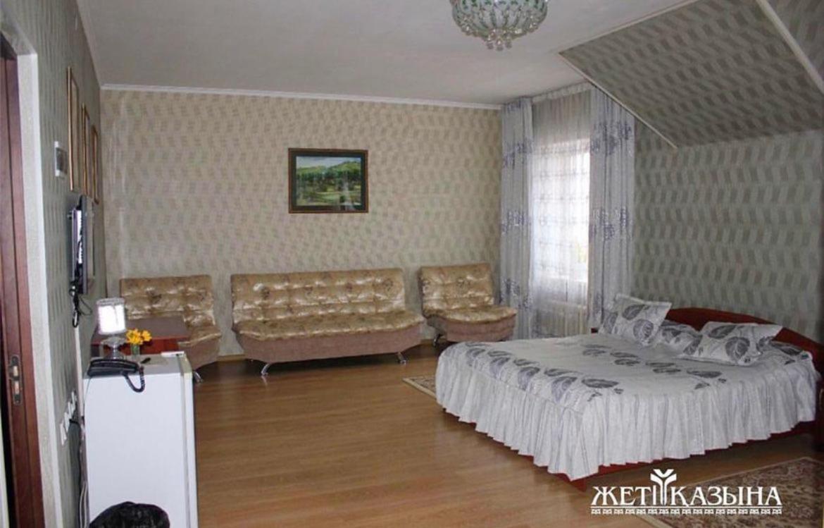 Гостиничный Комплекс Жеты Казына Zharkent المظهر الخارجي الصورة